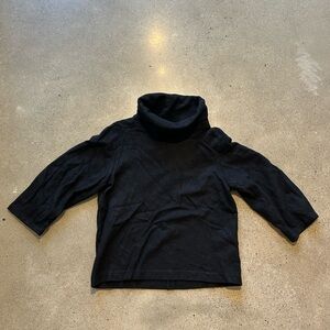 COS black turtleneck sweater size S